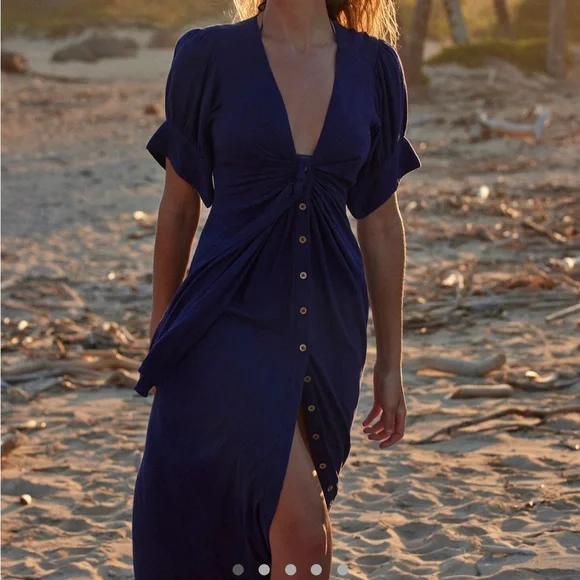 NWOT Free people midi dress - Picture 1 of 4